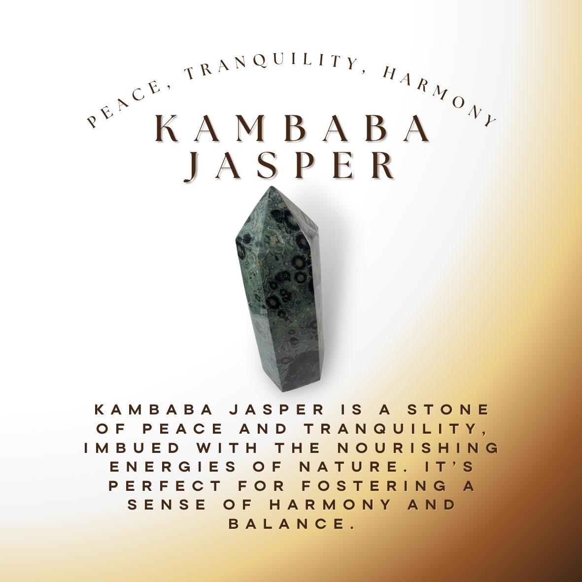 Kambaba Jasper Tower