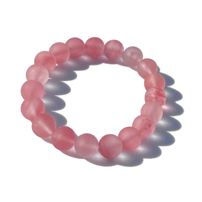 Cherry Quartz Bracelet