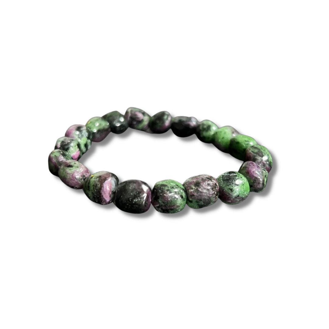 Ruby Zoisite Bracelet